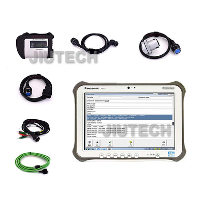 For Benz Star C4 SD Connect Auto Diagnostic Tool Wifi Doip Multiplexer Car Truck Diagnostic Tool C4 SD+FZ G1 Tablet