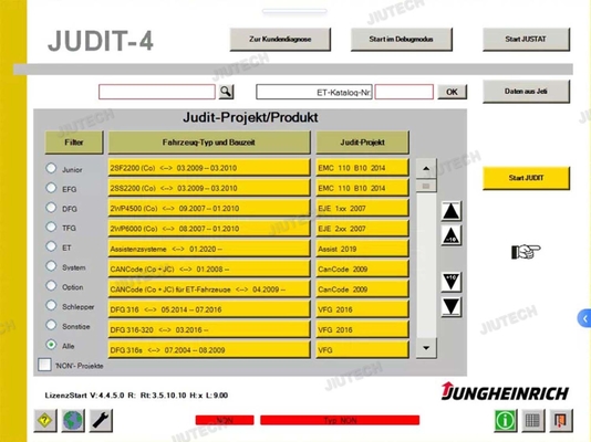 2024 Auto Forklift Scanner Tool Linde Canbox Doctor Judit-4 Jeti Sh Jeti Et With Touch Cf 53 Laptop Linde Pathfinder
