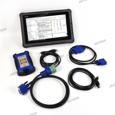For NEXIQ-3 USB Link 125032 USB for Detroit for vcads Heavy Duty Truck Scanners USB Link+Getac F110 tablet Ready to use