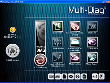 Multi-Diag Access J2534 Auto Universal Car Diagnostic Scanner