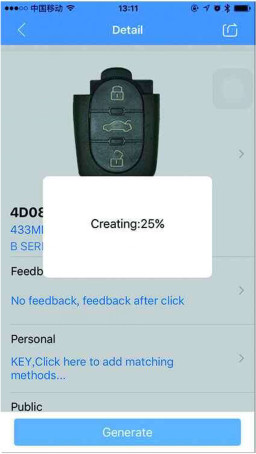 IOS Android ब्लूटूथ रिमोट मेकर -12 के लिए KEYDIY KD900 +