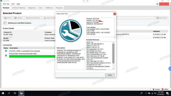 FOR Vocom VOCOM II 88890400 Diagnostic Tool