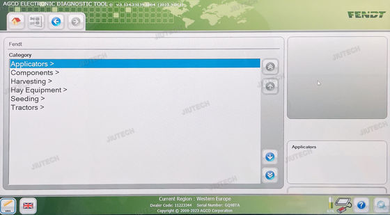 AGCO EDT diagnostic scanner