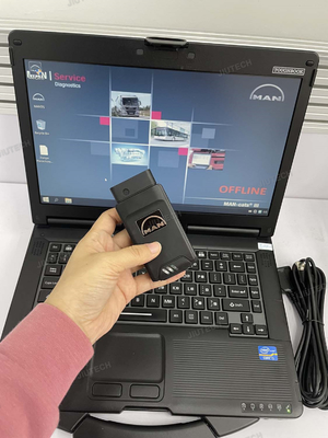 Truck T427 T200 Ethernet Cable Version With Software V14.01 Cf53 Laptop Full Set With Smart Card