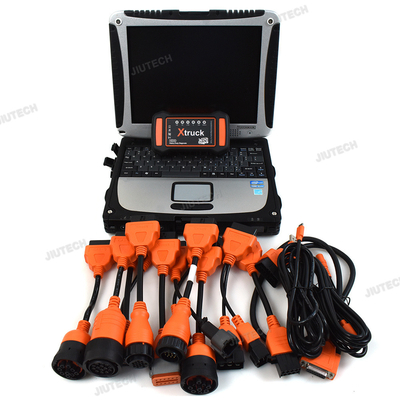 Xtrunk Y009 Heavy-duty Truck Excavator Structure Diesel Engine Diagnostic tool CF19 laptop with scanner adapter