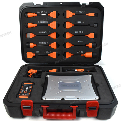 Xtrunk Y009 Heavy-duty Truck Excavator Structure Diesel Engine Diagnostic tool CF19 laptop with scanner adapter