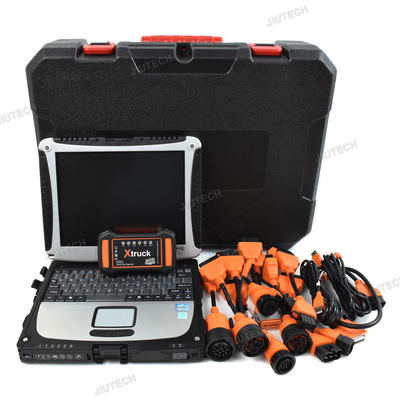 Xtrunk Y009 Heavy-duty Truck Excavator Structure Diesel Engine Diagnostic tool CF19 laptop with scanner adapter