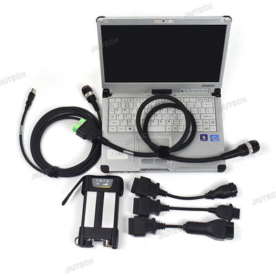 for Vocom2 VOCOM 2 PTT 2.8 Vocom 2 with CFC2 Laptop Tech Tool Diagnostic Tool For  vovom 88894000 VOCOM II Heavy Duty Truck Diagnostic Tool