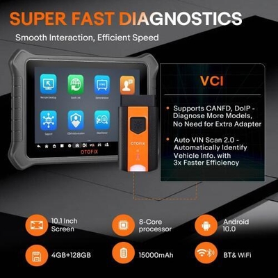 2025 OTOFIX D1 Bi-directional All System Diagnostic Tool OBD2 Tablet Automotive Scanner with 30+ Service Function DPF EPB BMS Oil Reset TPMS