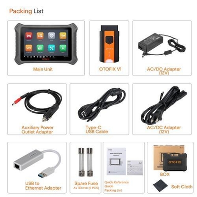 2025 OTOFIX D1 Bi-directional All System Diagnostic Tool OBD2 Tablet Automotive Scanner with 30+ Service Function DPF EPB BMS Oil Reset TPMS