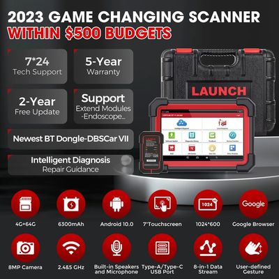 Launch CRP919E BT Diagnostic Scanner with Bluetooth Supports CAN FD DoIP and ECU Coding 31+ OE-Level Maintenance Functions