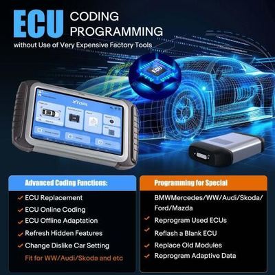 2025 XTOOL INPLUS IP919Pro All Systems Bidirectional Wireless Diagnostic Tool Support DOIP / CANFD & FCA, ECU Programming for BBV, Test Plan for BMW