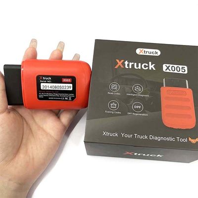 Xtruck X005 Intelligent Diagnosis ECU Reading AND Flashing support For SHAC-MAN SINOTRUK Dong-Feng FAW WEICHAI