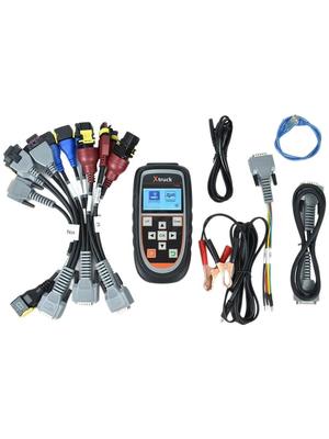 XTRUCK Y006 CAN Bus Diagnostic Tool with CAN Node Search | Euro 6 NOx, Urea Level, PM & Exhaust Temp Sensor Tester for Trucks
