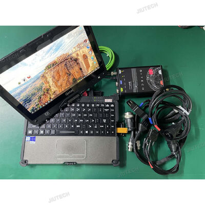 Getac V110 Laptop with For Deutz-Fahr SerDia 4.0 software Diagnostic Tool SDF D-Tech 1.0 for deutz Fahr 4 x CAN K/L-Line Truck Programming