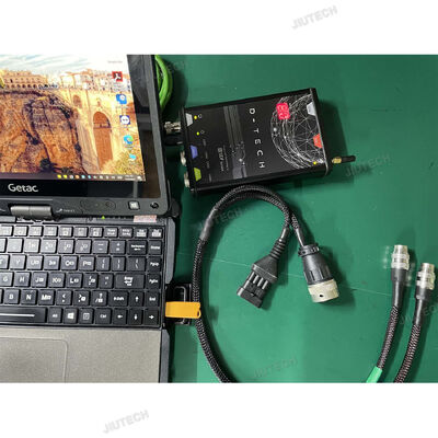 Getac V110 Laptop with For Deutz-Fahr SerDia 4.0 software Diagnostic Tool SDF D-Tech 1.0 for deutz Fahr 4 x CAN K/L-Line Truck Programming