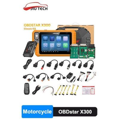 OBDSTAR X300 Classic G3 Key Programmer for Car/ HD/ E-Car/ Motorcycles/ Jet Ski with Key Sim and Motorcycle Kits 2 Years Update