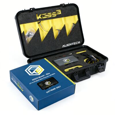 Alientech KESS3 Master Kit with Bench-Boot Protocols Activation for Heavy-Duty Vehicle ECU Tuning and OBD Bench Programming