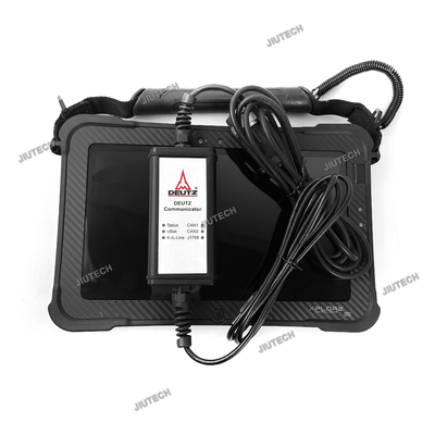 Ready to use Xplore Tablet +For Deutz Communicator OBD Adapter with SerDia Software For SerDia 2010 diagnostic