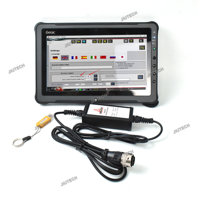 F110 Tablet+For Deutz Decom Auto Detector Serdia 2010 For Truck Controllers EMR 2/3/4 Diagnostic & Programming Tool