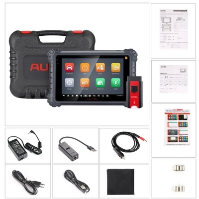 Autel MaxiCOM MK906 PRO-TS ऑटोमोटिव डायग्नोसिस और TPMS रीलर्न टूल सपोर्ट FCA एक्सेस DoIP & CAN FD और ECU कोडिंग