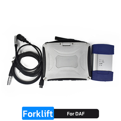 DAF VCI-560 MUX cf 30 लैपटॉप के साथ हैवी ड्यूटी ट्रक नैदानिक स्कैनर