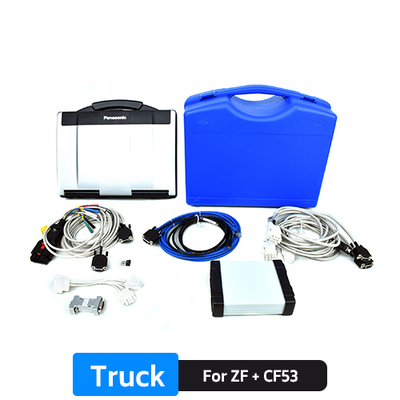 CF53 लैपटॉप ZF ट्रांसमिशन डायग्नोस्टिक किट DPA06 नवीनतम ZF-TESTMAN PRO डेवलपमेंट 10.5 फुल सेट के साथ