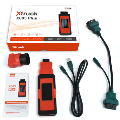 Xtruck X003 Plus Truck Diagnostic Tool – Read Fault Codes & Data Streams for Cummins/Volvo/Scania