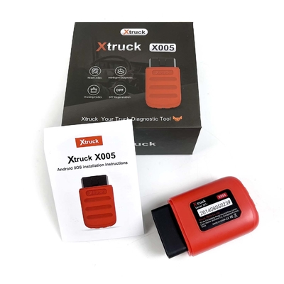 Xtruck X005 Truck Diagnostic Tool | ECU Flashing for SHACMAN/SINOTRUCK/DongFeng/FAWDE