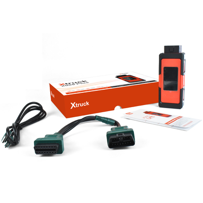 Xtruck X005 Plus ट्रक डायग्नोस्टिक टूल जिसमें 8 OBDII टेस्ट मोड, स्वचालित फॉल्ट कोड रीडिंग और लाइव डेटा स्ट्रीम हैं