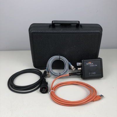 Complete Still Forklift Diagnostic Kit: CANBOX 50983605400 Cable + CANBOX 2 + Getac V110 Laptop