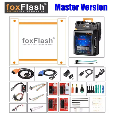 FoxFlash सुपर ईसीयू टीसीयू क्लोन और चिप ट्यूनिंग टूल ईसीयू प्रोग्रामिंग टूल मास्टर V1.4.2 सॉफ़्टवेयर फ़र्मवेयर संस्करण FW:D087