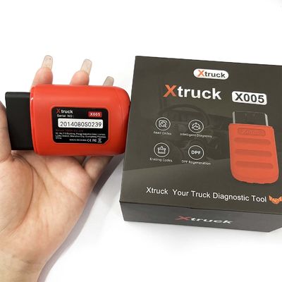 Xtruck X005 Heavy Duty Diesel Scanner ECU Flash DPF Regen Full System Diagnostics for  SHACMAN SINOTRUK Chinese Trucksr