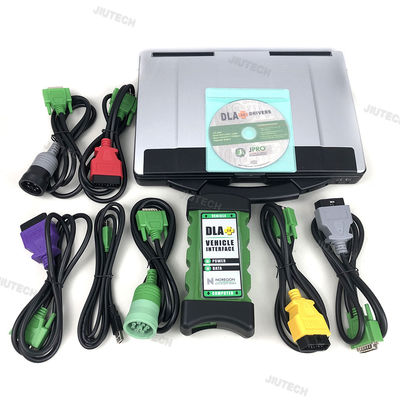 for  dla diagnostic 2024 DLA+2.0 Vehicle Interface Newest Heavy Duty Truck Scanner Diagnostic Tool with CF53 laptop