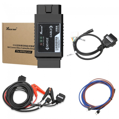 T-oyota 8A के लिए Xhorse VVDI गैर-स्मार्ट कुंजी सभी कुंजी खो दी गई एडाप्टर ओबीडी के माध्यम से कोई विघटन नहीं Xhorse VVDI 8A नियंत्रण बॉक्स केबल