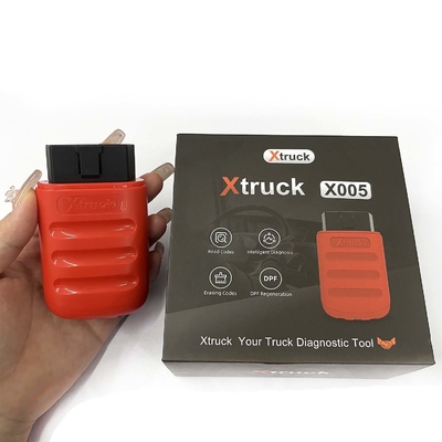 Xtruck X005 ब्लूटूथ 5.1 ट्रक नैदानिक ​​उपकरण SHACMAN SINOTRUK के लिए