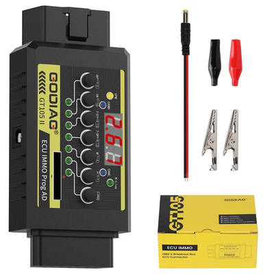GODIAG GT105 II ECU IMMO Prog AD Break Out Box with 11V Alarm