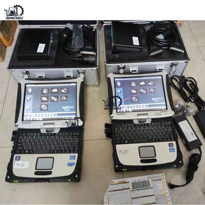For Jatest Exzavator Universal Truck Excavator Diagnostic Kit with CF19 laptop For Jaltest Link Heavy Duty Truck Diagnostic Tool