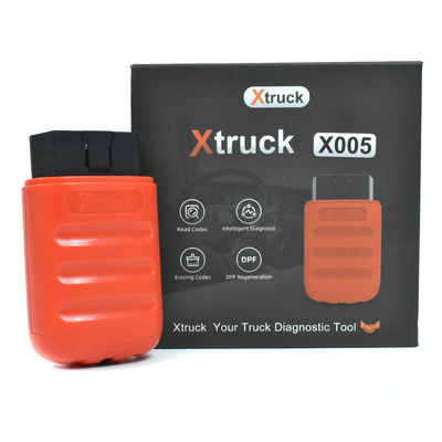 Xtruck X005 Bluetooth Truck Diagnostic Tool with 8 OBDII Test Modes and Two Years Free Updates for FAWDE, SHACMAN