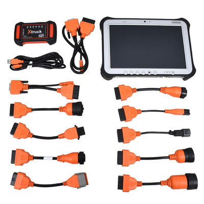 Xtruck Y009 HDD Universal Heavy Duty Diagnostic Kit with 2024 Version Software and FZ-G1 Tablet for Multi-Brands Truck and Excavator