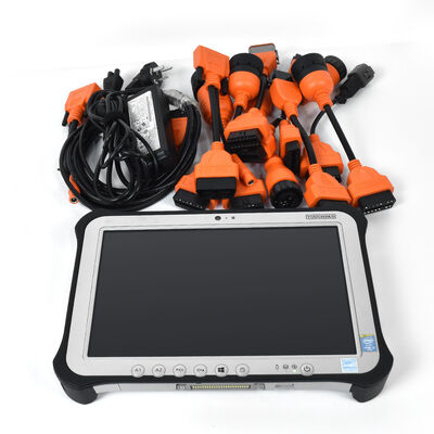 Xtruck Y009 HDD Universal Heavy Duty Diagnostic Kit with 2024 Version Software and FZ-G1 Tablet for Multi-Brands Truck and Excavator