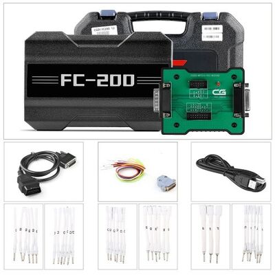 मॉड्यूल क्लोन और इंटेलिजेंट रिकग्निशन के लिए MPC5XX एडाप्टर के साथ CG FC200 ECU प्रोग्रामर पूर्ण संस्करण