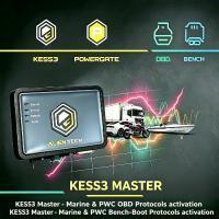 AlienTech KESS3 समुद्री और पीडब्ल्यूसी प्रोटोकॉल के साथ ईसीयू प्रोग्रामर ओबीडी बेंच-बूट ट्यूनिंग और बहु भाषा समर्थन
