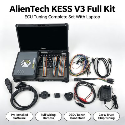 Alientech KESS3 कार ईसीयू प्रोग्रामर पूर्ण ओबीडी प्रोटोकॉल समर्थन और ओबीडी और बेंच ट्यूनिंग के लिए बहु भाषा के साथ
