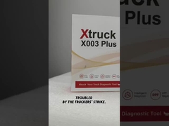 Xtruck X003 प्लस ट्रक डायग्नोस्टिक टूल ️ कमिंस/वोल्वो/स्कैनिया के लिए दोष कोड और डेटा स्ट्रीम पढ़ें